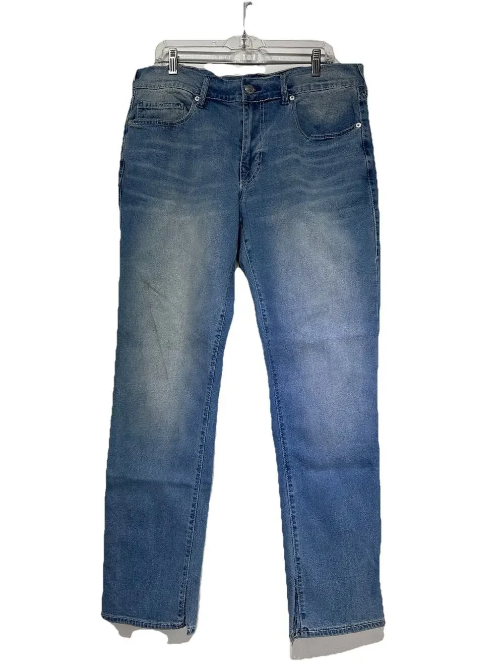 True Religion Geno Jeans Size 36 Men Denim Medium Golden Wash Relaxed Slim